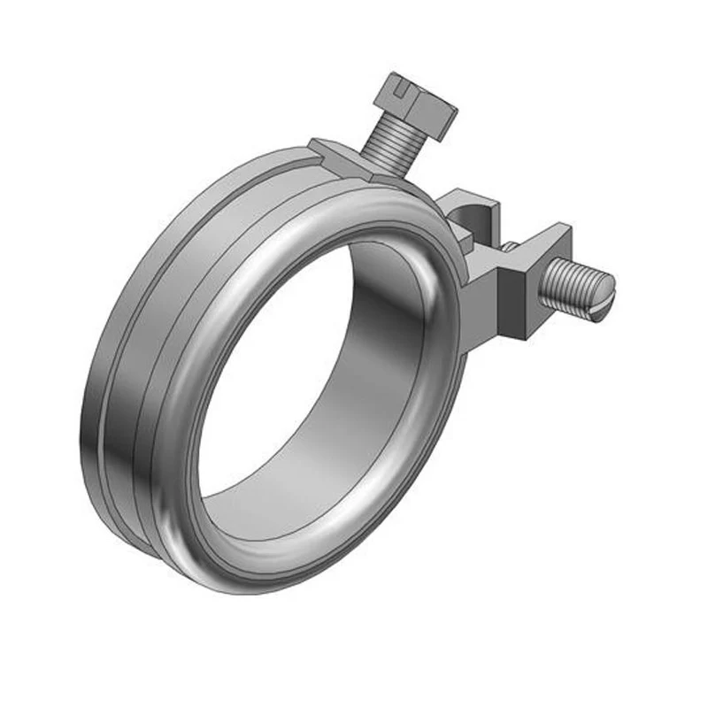 GROUNDING BUSHING INSULATED 2" #6-4/0 WIRE IRON PLATED