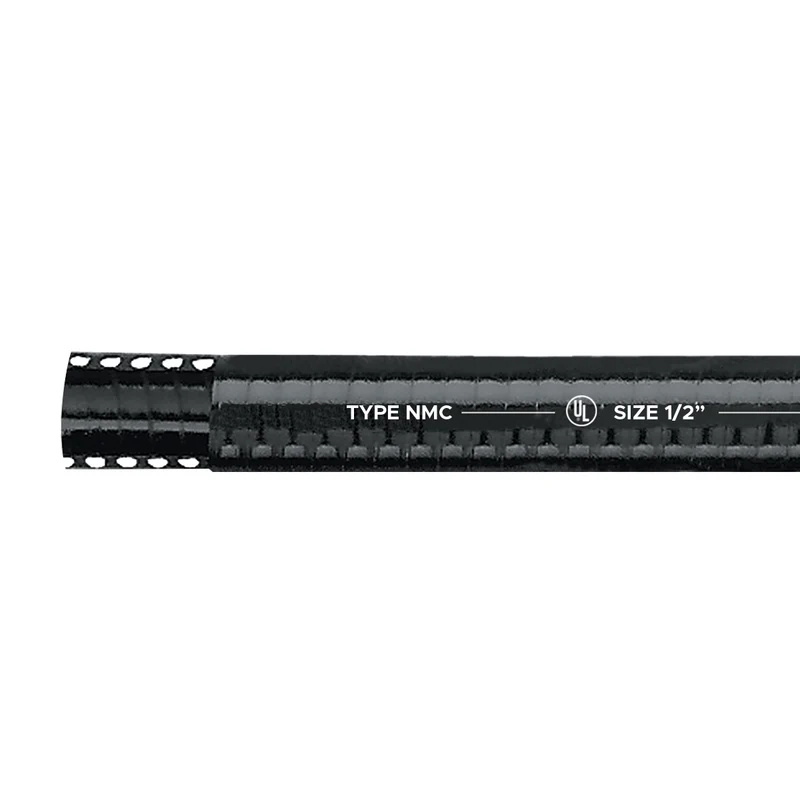 LIQUIDTIGHT CONDUIT NON-METAL PVC 1/2IN 100' BLACK