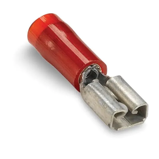 LUG FEMALE DISCONNECT NYLON #22-18 WIRE 1000/PK RED