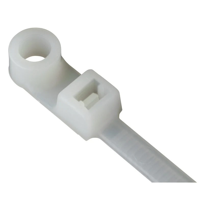 ABB - CABLE TIE 7.50IN X 0.186IN W 50LB #10 HOLE NYLON NATURAL
