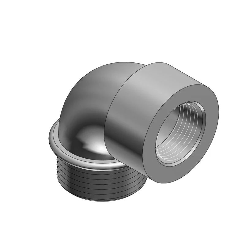 SHORT ELBOW 90D MALE/FEMALE 3/4" IRON