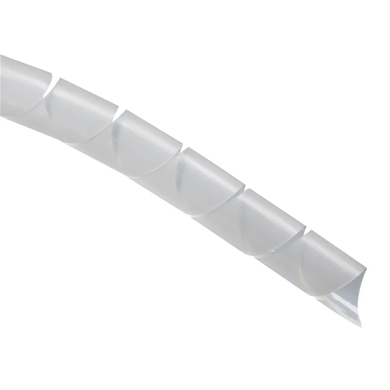 SPIRAL WRAP POLYETHYLENE 0.500IN OUT. DIA. 100' NATURAL
