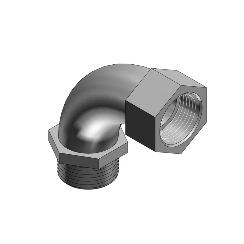 SHORT ELBOW 90D MALE/FEMALE 3/4" IRON