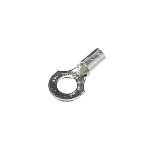 TERMINAL RING NON-INSULATED #12-10 WIRE 1/4" HOLE 500/PK