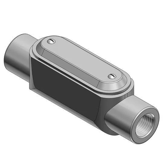 C RIGID 2" FORM 7 COVER/GASKET IRON GREY