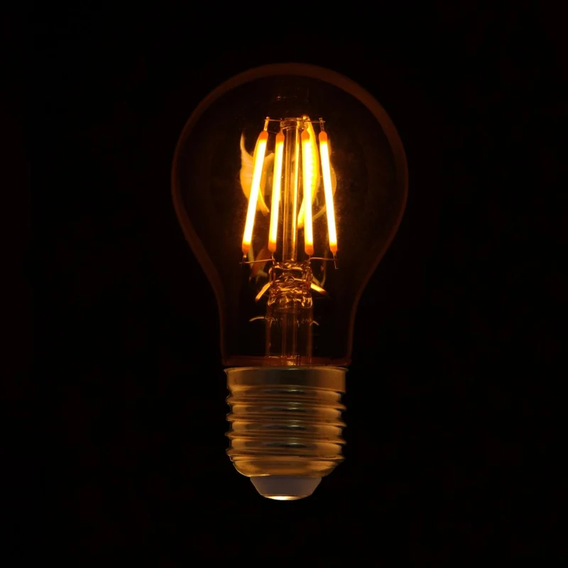 Ampoule LED E27 Filament Dimmable 8W A60 Classique