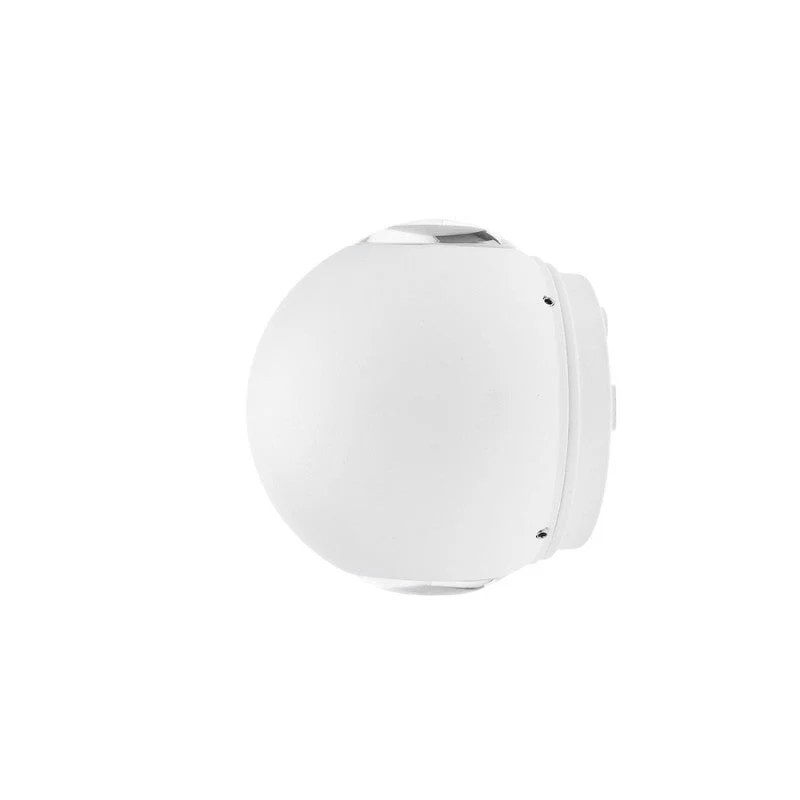 Applique Murale Blanche Design LED Double Faisceaux IP54 6W