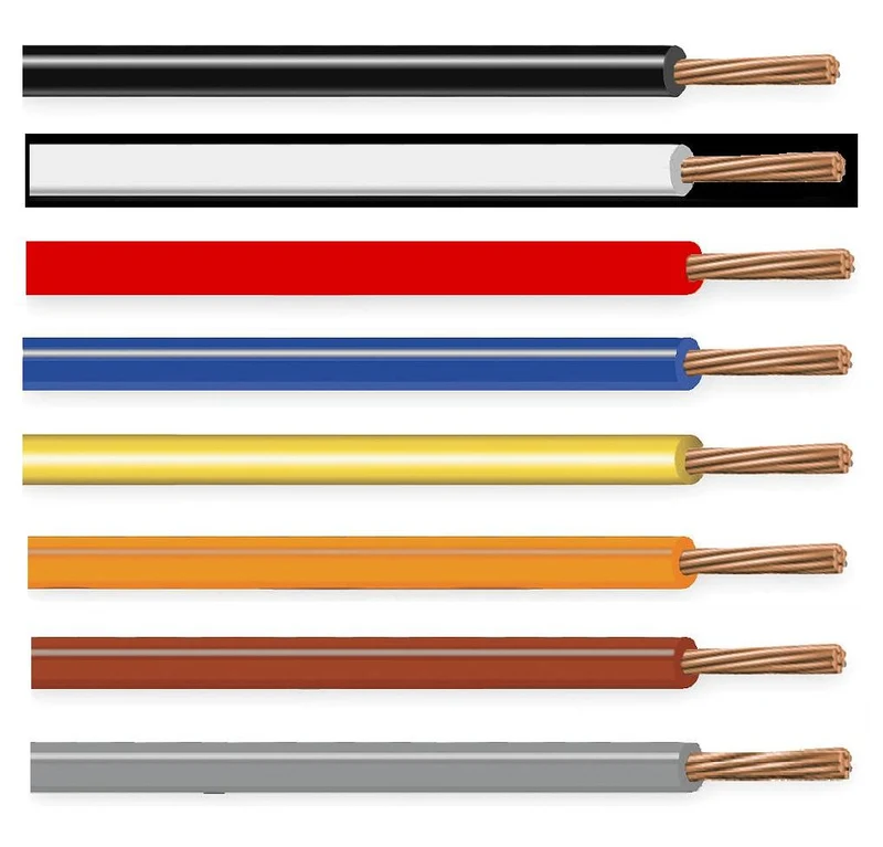 Electrical Wire TEW 16 AWG Stranded 600 V Yellow 30 m 768616