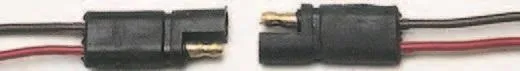 CONNECTOR KIT TRAILER/RV MOLDED 2-POLE #16 WIRE 44"