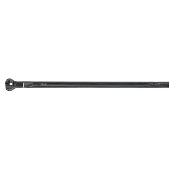 CABLE TIE 14.00IN X 0.091IN W 18LB NYLON UV BLACK
