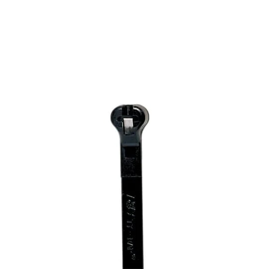 CABLE TIE 5.50IN X 0.140IN W 40LB NYLON UV BLACK