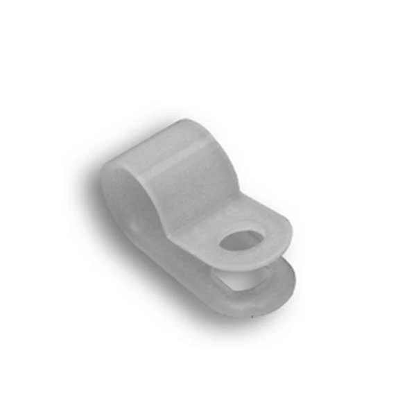 CABLE CLAMP 1/4 X 3/8" NYLON NATURAL