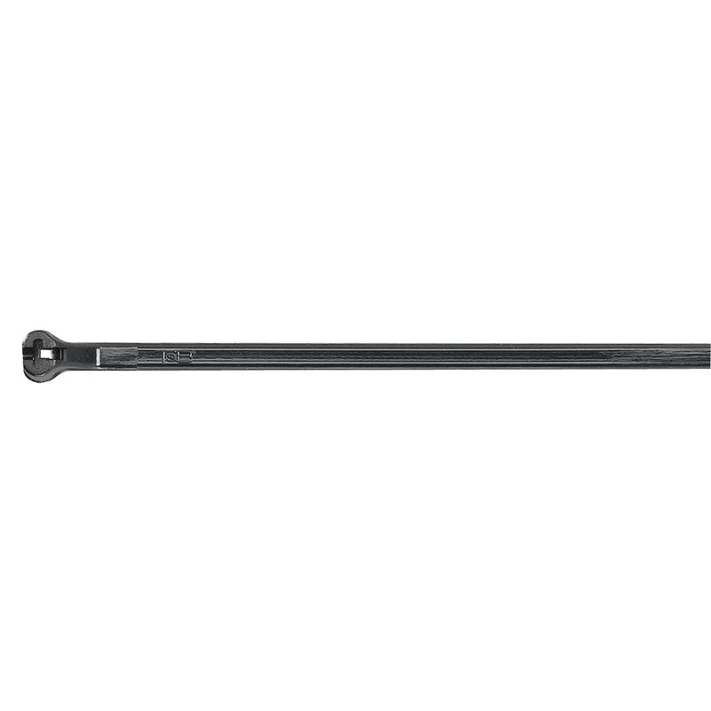CABLE TIE 7.00IN X 0.091IN W 18LB NYLON UV BLACK