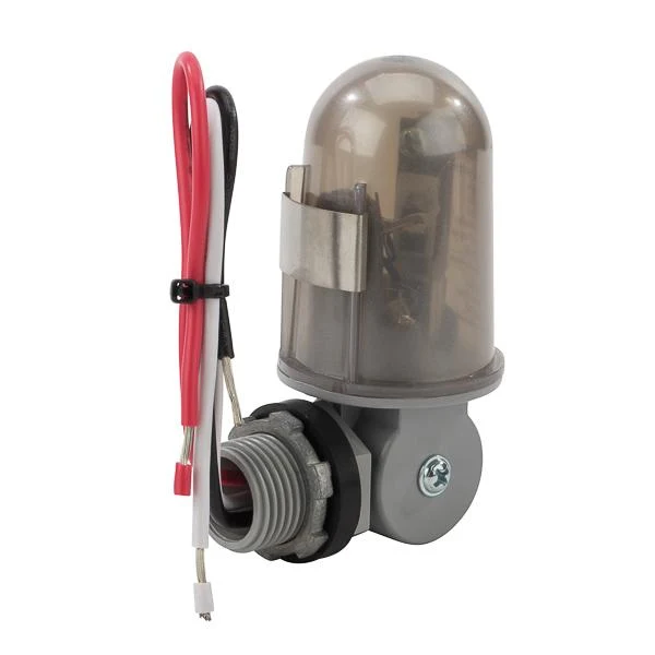 PHOTOCELL CONTROL SWIVEL 2000W 120V FOR 1/2" COND. GRAY