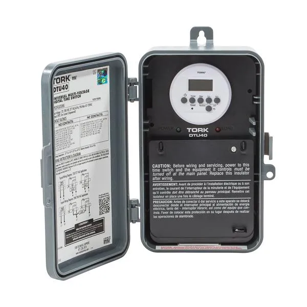 TIMER DIGITAL 40A 24-HOUR/7-DAY 120-277V
