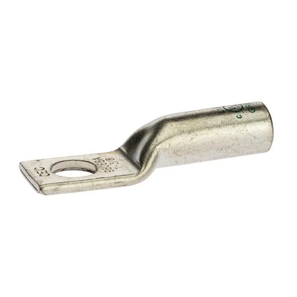 LUG COMPRESSION LONG BARREL #1 COPPER 3/8" HOLE GREEN