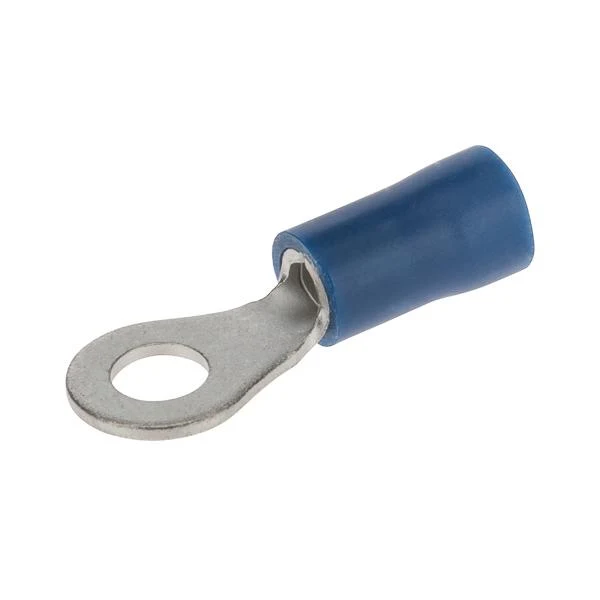 TERMINAL RING VINYL INSUL. #16-14 WIRE #8 STUD BLUE