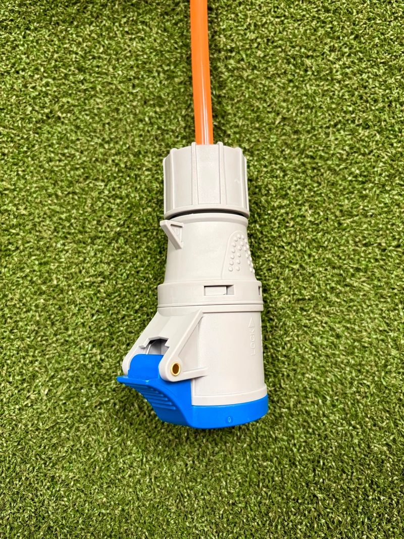 Caravan and Campervan Mains Hook Up Lead, with IP44 Socket and UK Plug