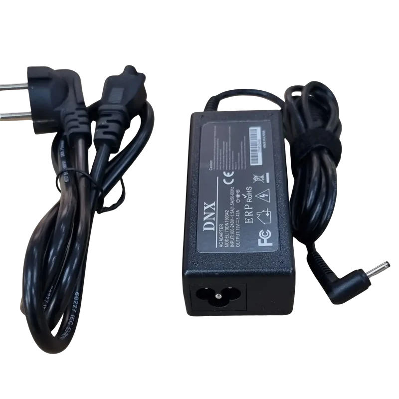 Chargeur PC Asus Acer 65W 19V 3.42A fiche 3.0x1.1mm