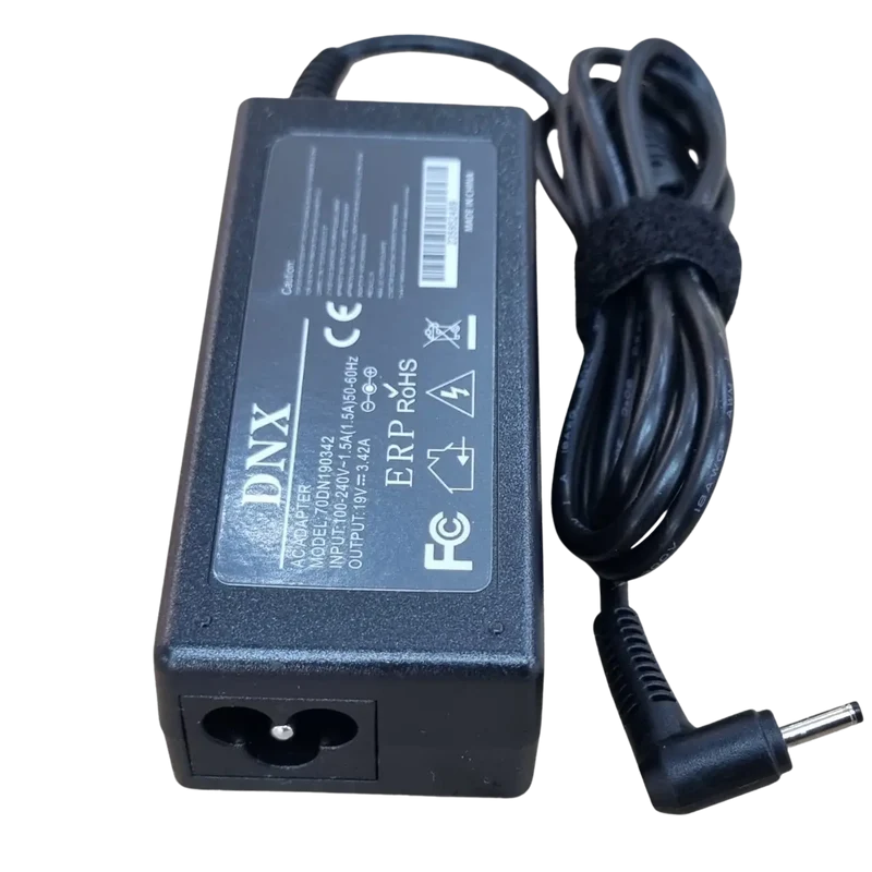Chargeur PC Asus Acer 65W 19V 3.42A fiche 3.0x1.1mm