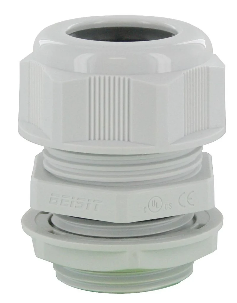CONNECTOR STRAIN RELIEF 3/8" RANGE 0.12-0.28" PLASTIC GY