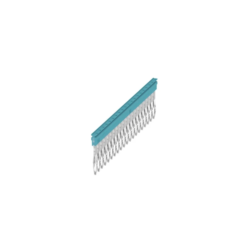 Cross-connector (terminal), Plugged, blue, 24 A, Number of poles: 20, Pitch in mm: 5.10, Insulated: Yes, Width: 102 mm