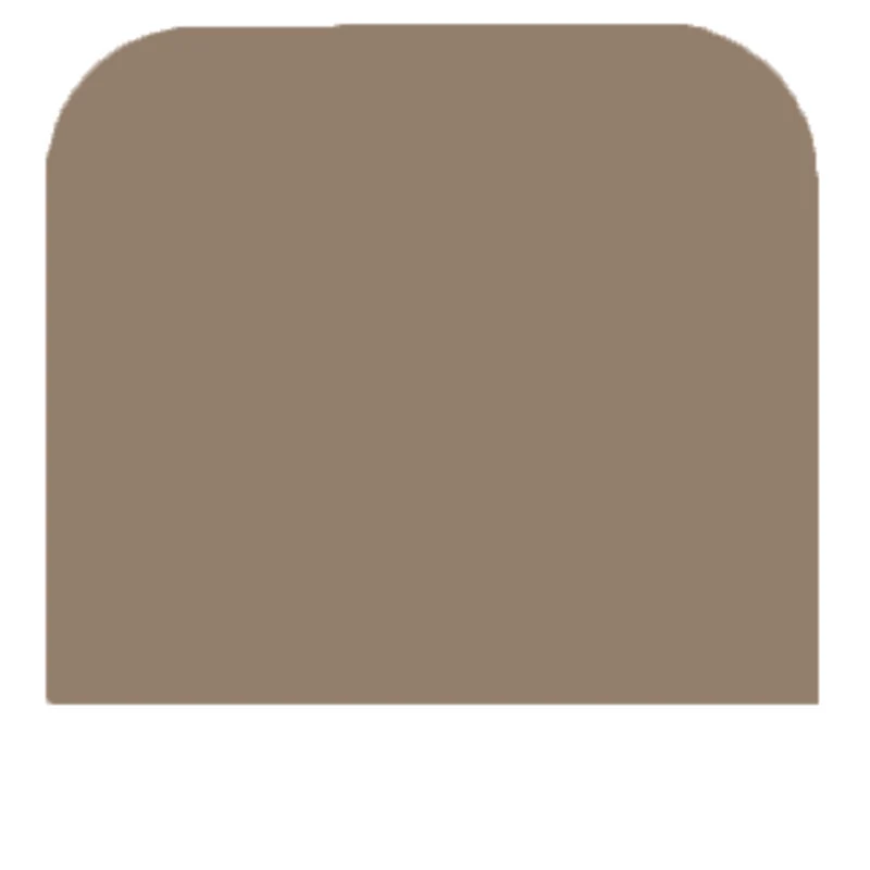Partition plate (terminal), beige, Height: 50 mm, Width: 1.5 mm, V-2, PA 66