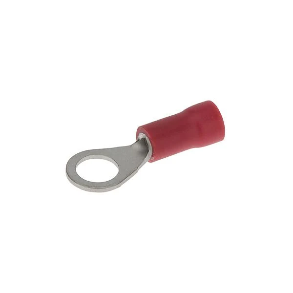 TERMINAL RING VINYL INSUL. #22-18 WIRE #10 STUD RED