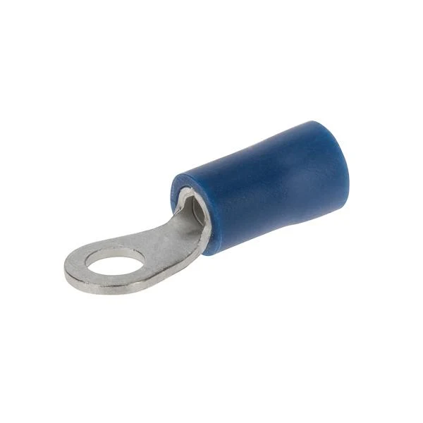 TERMINAL RING VINYL INSUL. #16-14 WIRE #6 STUD BLUE
