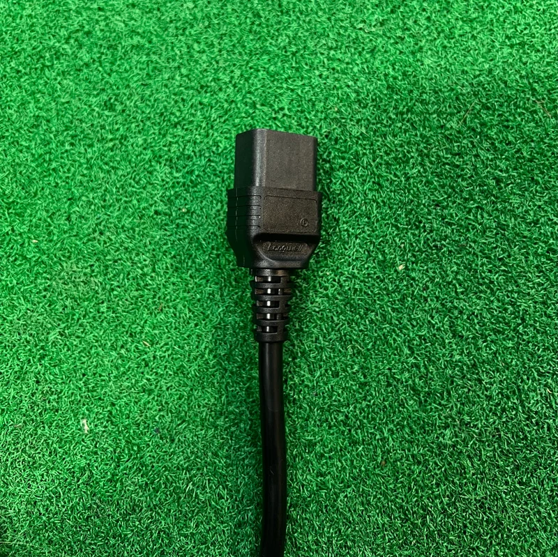 C19 IEC Socket Moulded to a 3 Core, 1.5sqmm Straight PVC Cable