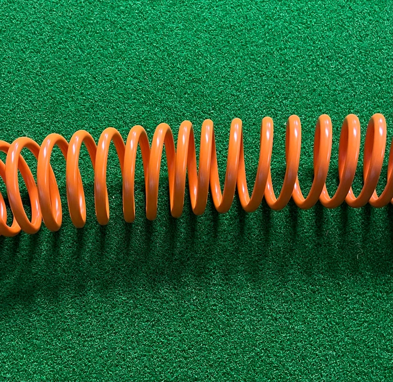 Orange 3 Core 1.5sqmm Hytrel Coiled Cable