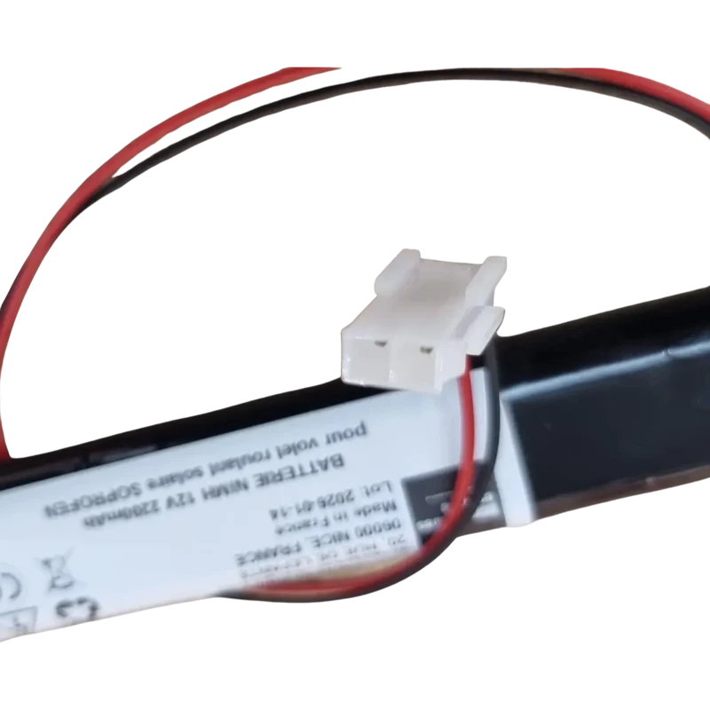 Batterie NiMH 12V 2200mAh volet roulant solaire SOPROFEN