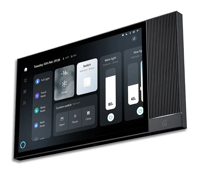 Smartify Amplificador e Painel Controlo 8" Tuya Smartlife WiFi c/ Hub Zigbee e Alexa