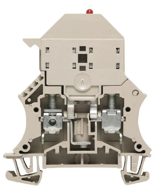 TERMINAL FUSE HOLDER FOR #20-8 METRIC 110VDC 220VAC BEIGE