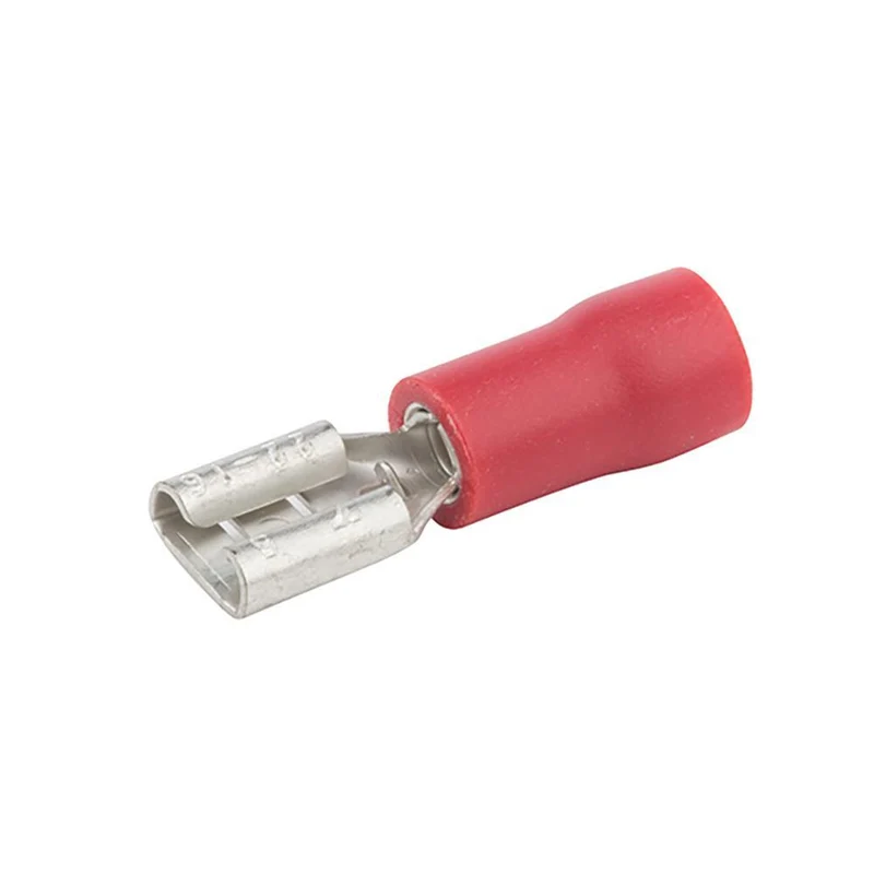 LUG FEMALE DISCONNECT VINYL #22-18 WIRE RED