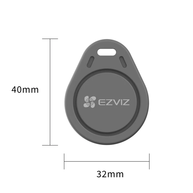 EZVIZ CPU TAGs de Aproximação - Pack 4 Tags RFID