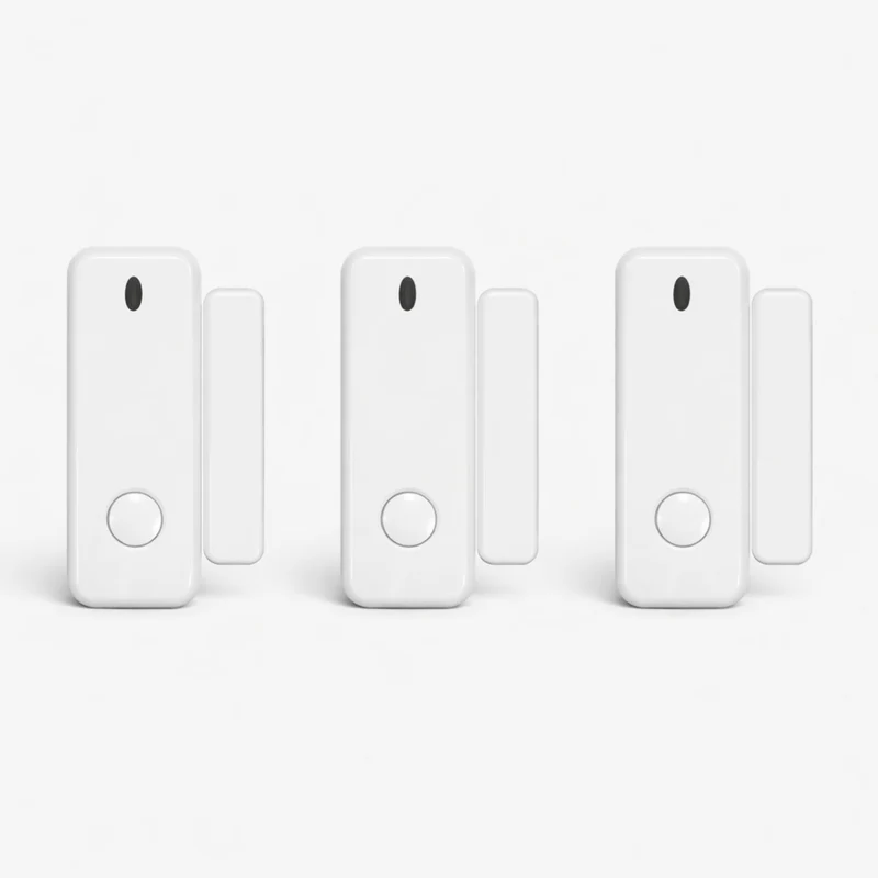 Détecteur d’Ouverture Porte et Fenêtre Sans Fil 433 MHz – Compatible Système d’Alarme Maison