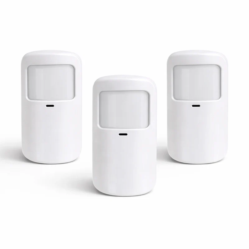 Détecteur de Mouvement PIR Sans Fil 433 MHz Anti-Animaux – Compatible Système d’Alarme Maison