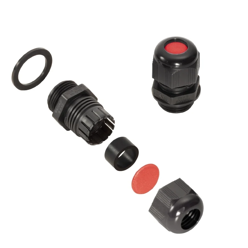 Ex cable gland (plastic), VG Exe 4J, straight, M 20, 10 mm, OD min. 6 - OD max. 12 mm, IP54, IP66, IP67, IP68 - 5 bar (30 min.), Polyamide 6