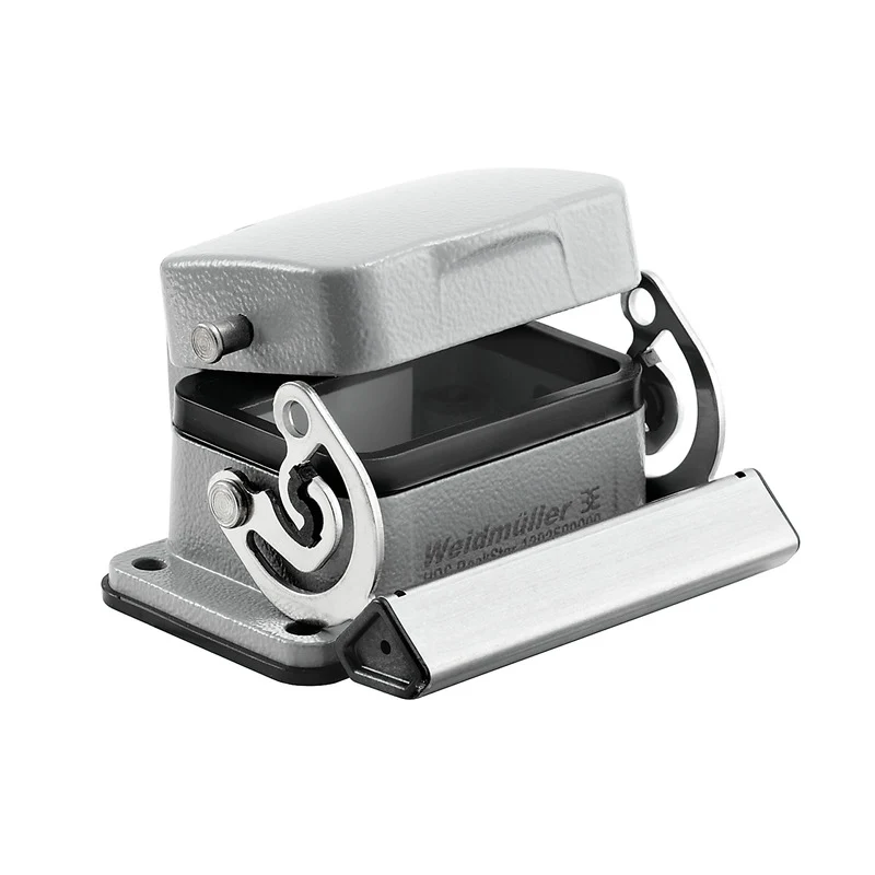 Housing, Bulkhead housing, End-locking clamp, lower side, End-locking clamp not replaceable, Size: 3, IP65