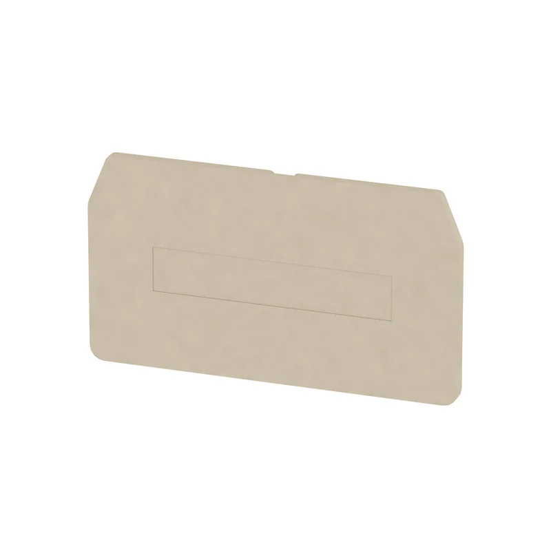 Partition plate (terminal), dark beige, Height: 62 mm, Width: 2 mm, V-0, Wemid
