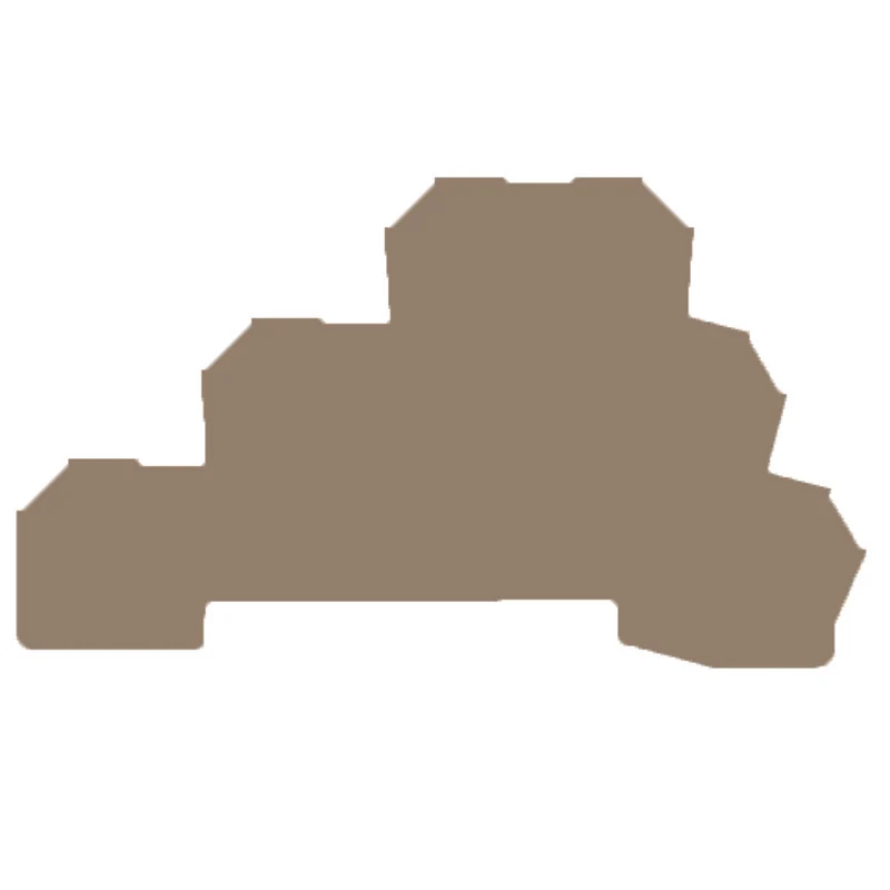 End plate (terminals), dark beige, Height: 82.16 mm, Width: 1.5 mm, V-0, Wemid