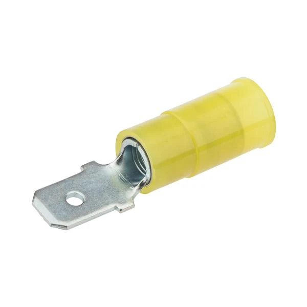 NSI Industries - LUG MALE DISCONNECT VINYL #12-10 WIRE YELLOW