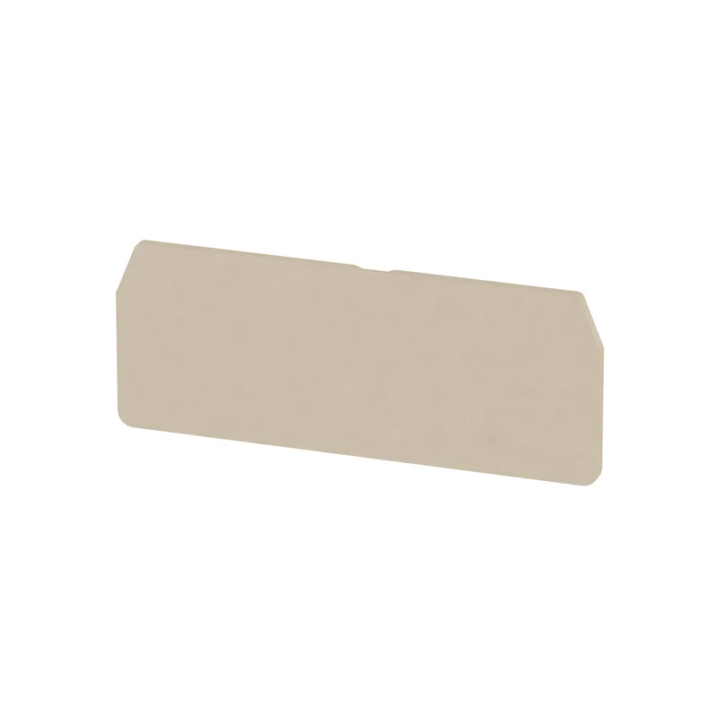 Partition plate (terminal), dark beige, Height: 79.05 mm, Width: 2 mm, V-0, Wemid