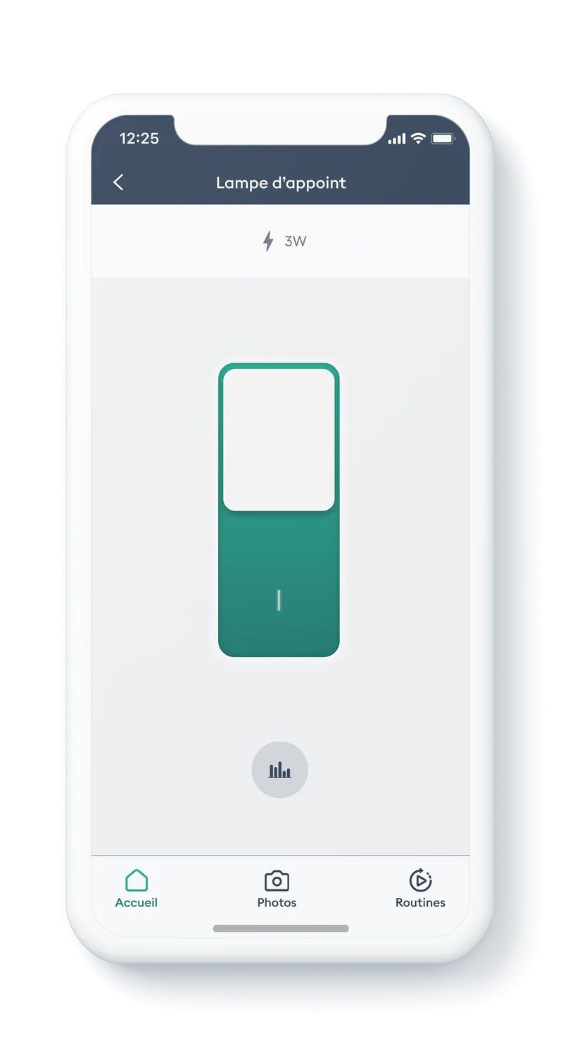Prise connectée avec suivi des consommations - Easy Plug E16EM (FR)