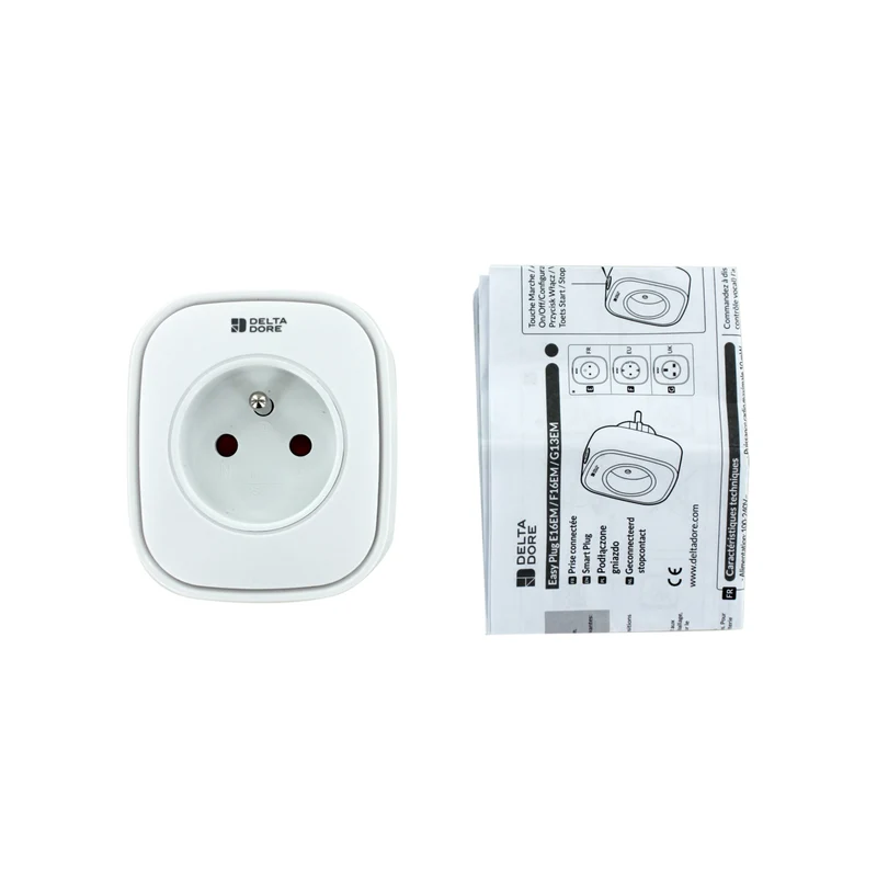 Prise connectée avec suivi des consommations - Easy Plug E16EM (FR)
