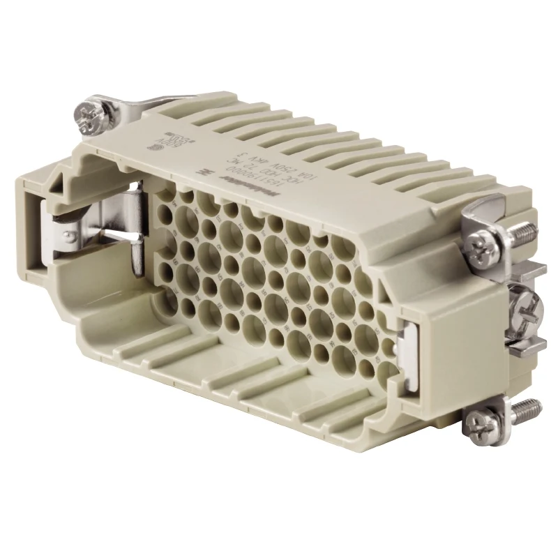 Contact insert (industry plug-in connectors), Male, 250 V, 10 A, Number of poles: 72, Crimp connection, Size: 6