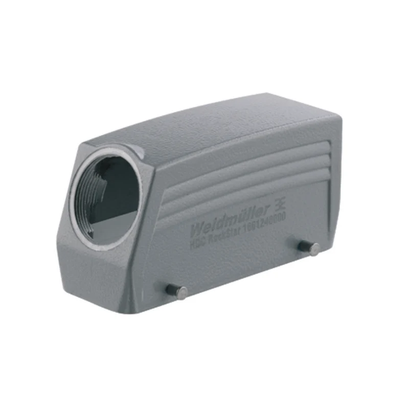 Housing (industry plug-in connectors), Cable entry from side, Plug housing, Side-locking clamp on lower side, Size: 8, IP65 (in plugged condition)