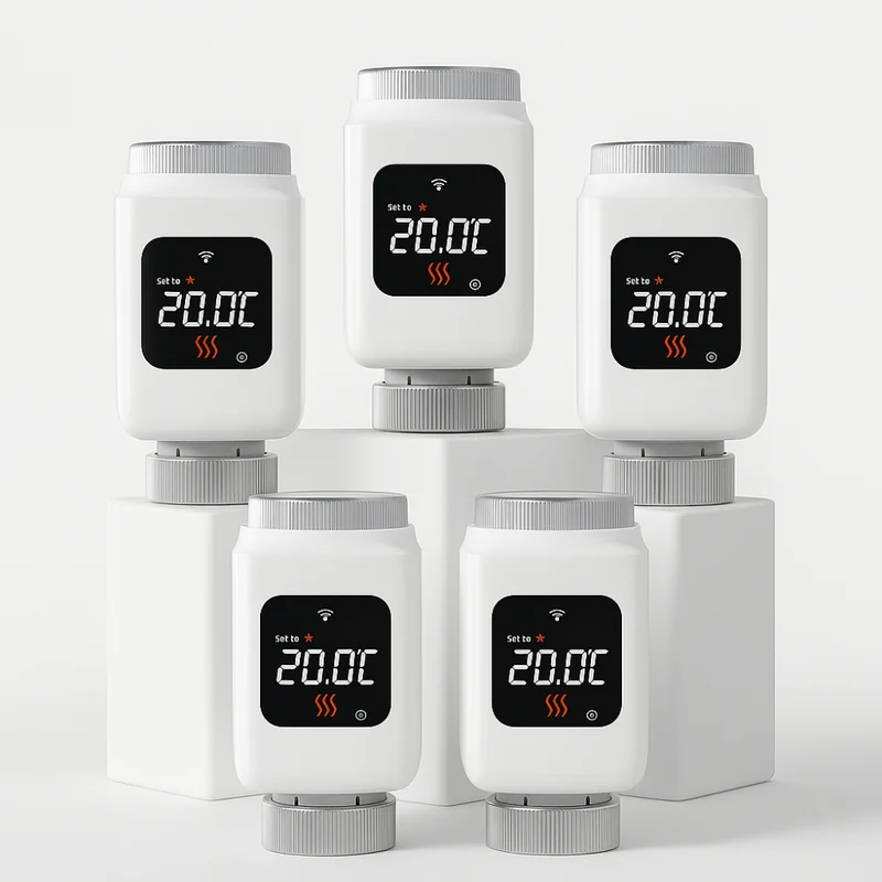 Tête thermostatique connectée WiFi/ZigBee Tuya
