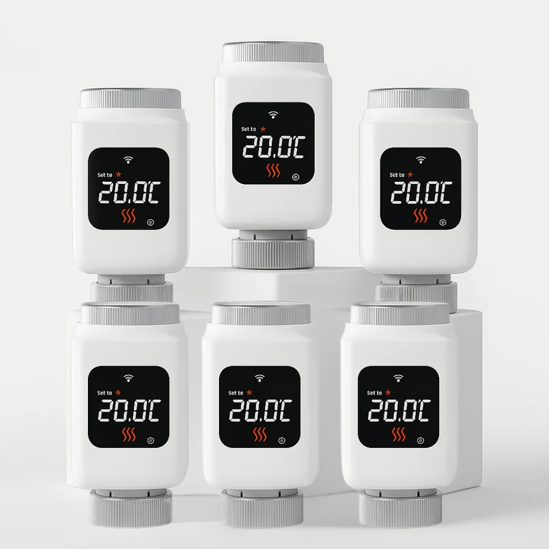 Tête thermostatique connectée WiFi/ZigBee Tuya